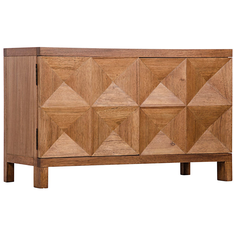 Quadrant 52'' Solid Wood Sideboard, Dark Walnut