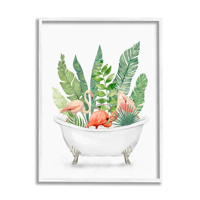 Fleurs tropicales, art de giclée encadrée par Ziwei Li