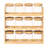 Versatile 3-tier Bamboo Spice Rack And Pantry Organizer With 12 Glass Jars - Perfect For Countertop Storage In Kitchens To Keep Seasoning Containers Neatly Displayed And Easily Accessible