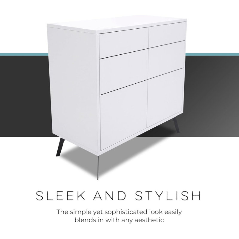 Northvale 78.74cm Solid Wood Sideboard