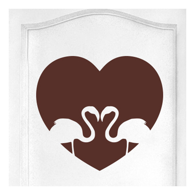 Animals Wall Decal, Brown