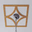 26"OD x 16 5/8"ID x 1/4"T Statesman Wood Fretwork Pierced Ceiling Medallion, Hickory-63412327-63412349