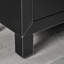 Mackynsie Mirrored Bedside Cabinet With 3 Drawers - Modern Luxury Bedside Table Nightstand-1868396944