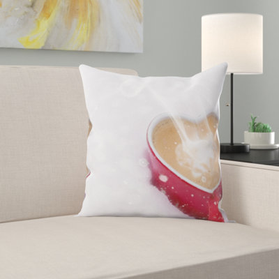 Microsuede Throw Pillow