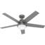 52" Aerodyne 5 - Blade Smart Standard Ceiling Fan with Lights and Remote-57282073