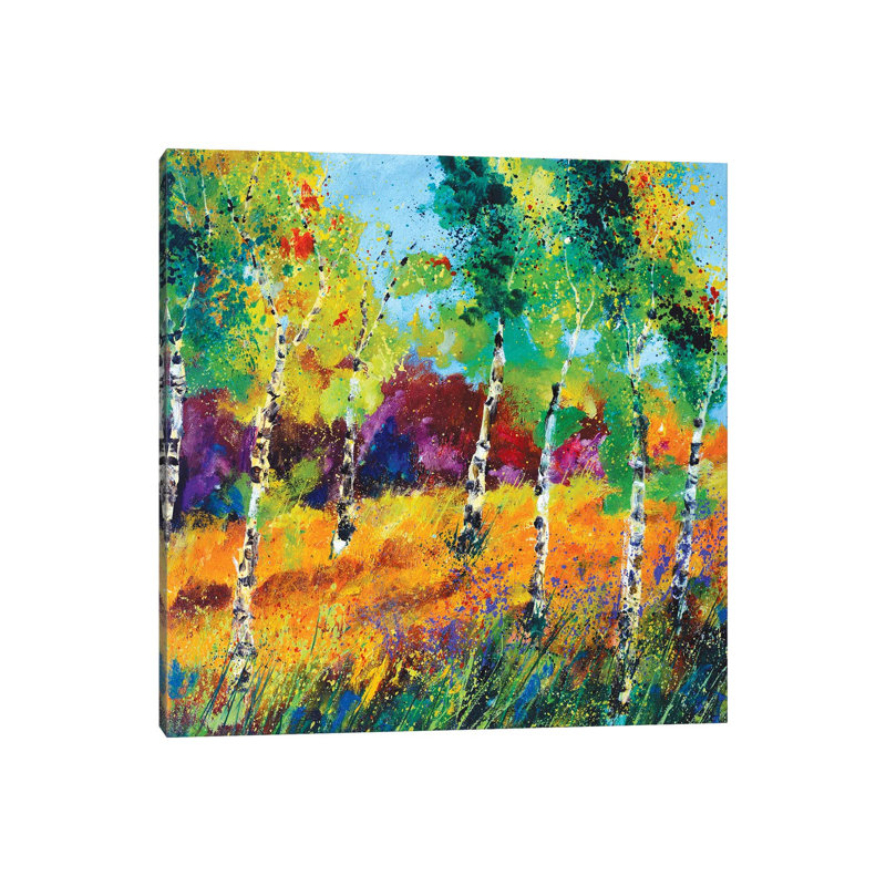 Aspen Trees 1 Piece Wrapped Canvas Painting, 66.04 cm H x 66.04 cm W x 1.91 cm D