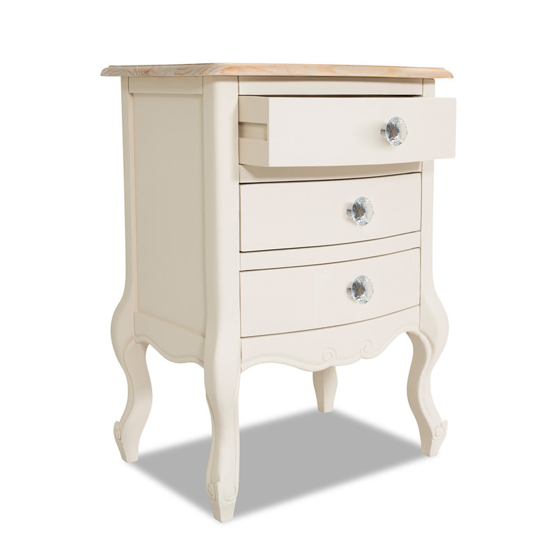 Bedside Table, Champagne