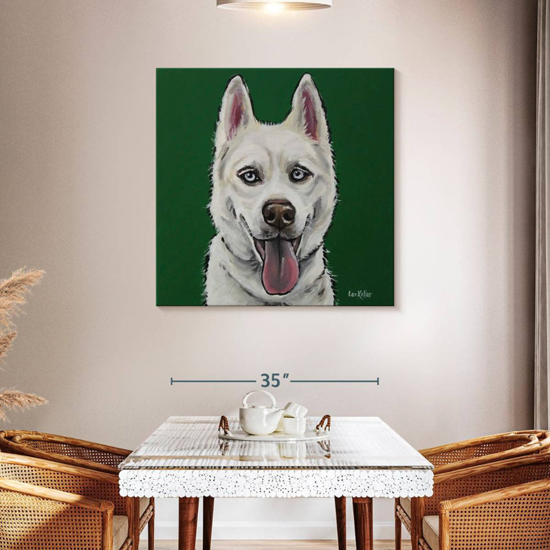Crowle Husky Echo, 39" H x 39" W