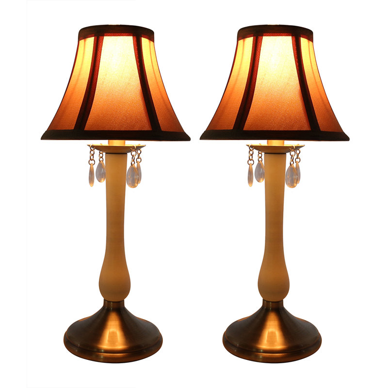 Rodiguez Metal Table Lamp, Cream Stem