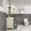 Meuble-lavabo simple 35,5 po avec plateau en acrylique Rosner-2145215221