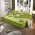 Velours côtelé vert clair