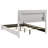August Glossy White 6-Piece Panel Bedroom Set