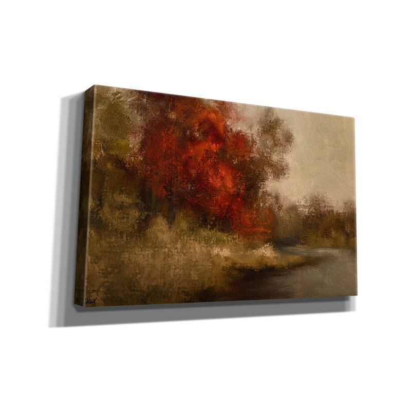 Art mural épique «Whispers Of Fall» par Ashley Bradley, H 26 po x l 40 po