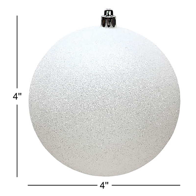 Babiole incassable, Blanc, H 4 po x l 4 po x P 4 po