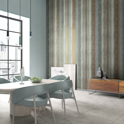 Delahni 10.05m x 53cm Textured Matte Wallpaper Roll