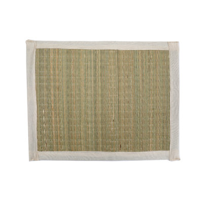 Abundio Jute No Pattern Rectangle Placemat