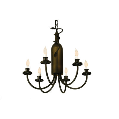 Rustic Lodge 6 - Light Chandelier