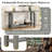 62.9" Modern Minimalist Console Table-1487206