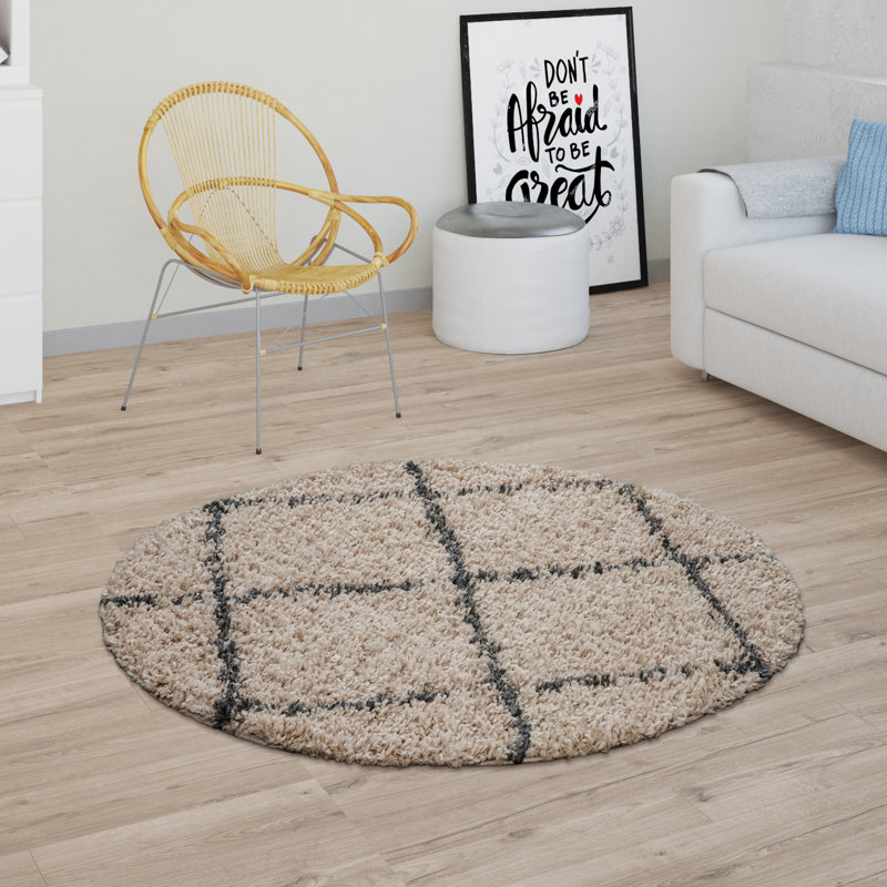 Aciel Moroccan Area Rug, Round 160cm