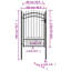 Nessie 259.08 cm W Gate Fencing-149516217-149516216