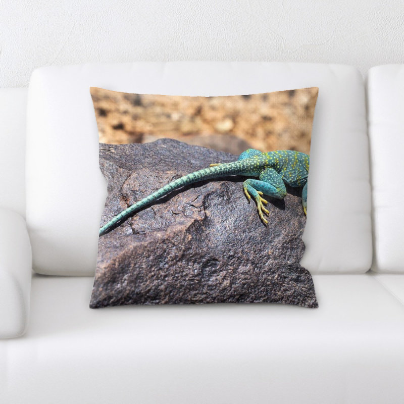 Microsuede Throw Pillow
