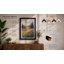Wildflower Meadow at Golden Hour Boho 1 Piece Single Picture Frame Wall Art-1924349932-1924349935