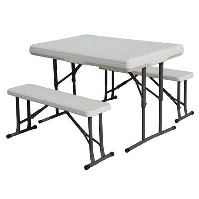 4 - Person Patio Dining Set Rectangular Table