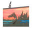 Trout & Fisherman 6 - Light Pendant
