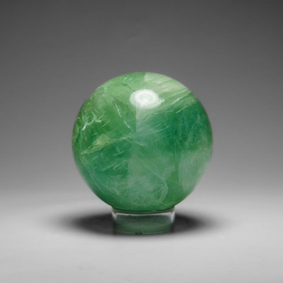 Véritable sphère verte Fluorite du Mexique (554 grammes)