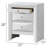 Marilla 3 Drawer Wood Nightstand-1189479638