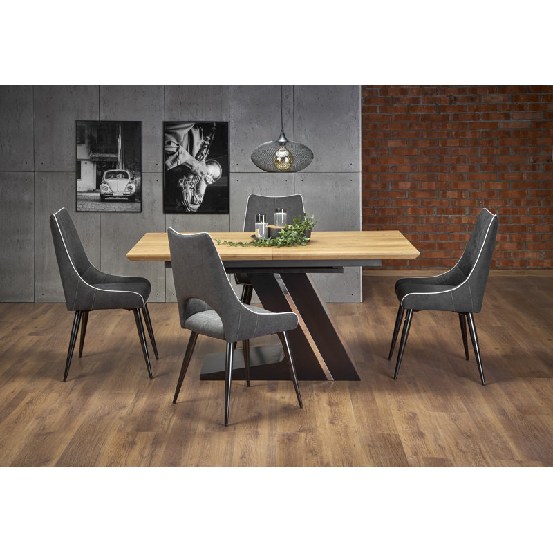 Acil Metal Base Dining Table