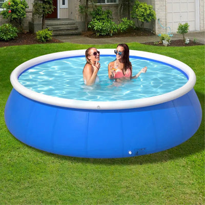 Inflatable swimming pool butterfly inflatable coil mesh pool