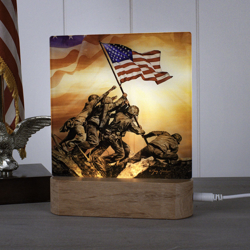 Home of the Brave Night Light