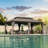 22 pi. L 14 pi. D Pavillon de jardin en acier galvanisé avec double toit-112516444-112516446