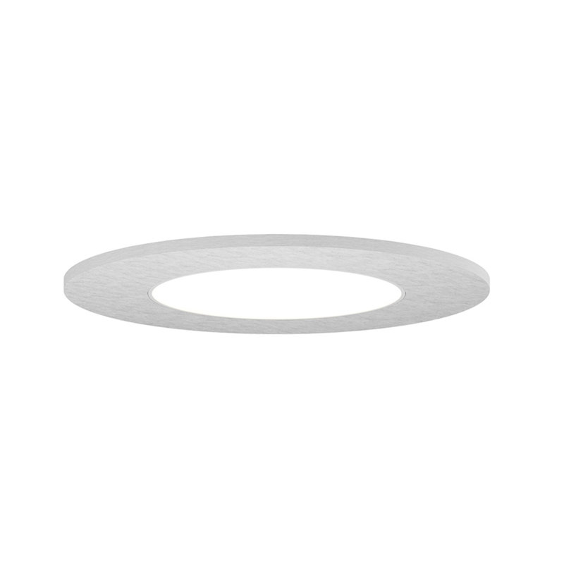 Plafonnier à surface ronde Jazz, Direct / indirect, Blanc, L 24 po