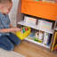 Wooden Pocket Storage Bookcase-84694927