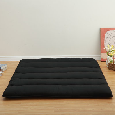 Matelas de futon japonais simple, matelas de sol pliable, protège-matelas de camping enroulable pour le voyage et les invités