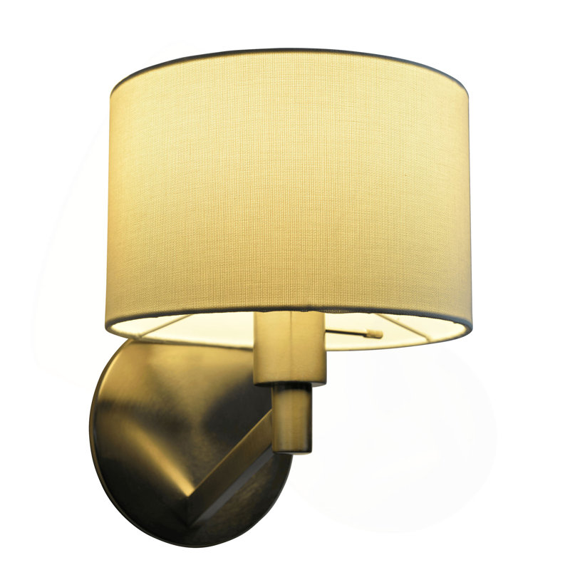 Lampe murale en nickel brossé Nebula