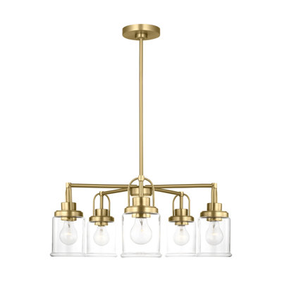 Alphild Five Light Chandelier from