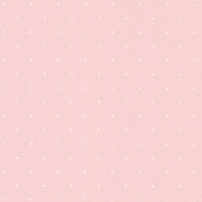 Papier peint embossé pois à points 33 pi x 20,5 po dotty Dollhouse, Rose