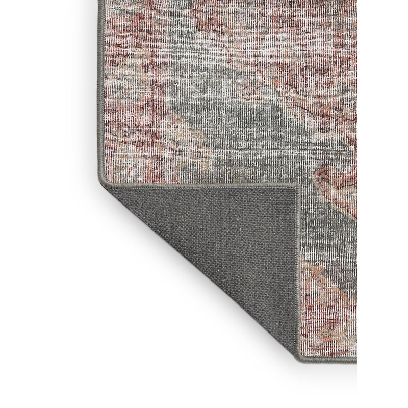 Tapis oriental rouge / vert mer, Rectangle 6 pi x 9 pi