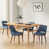 Noyer / bleu