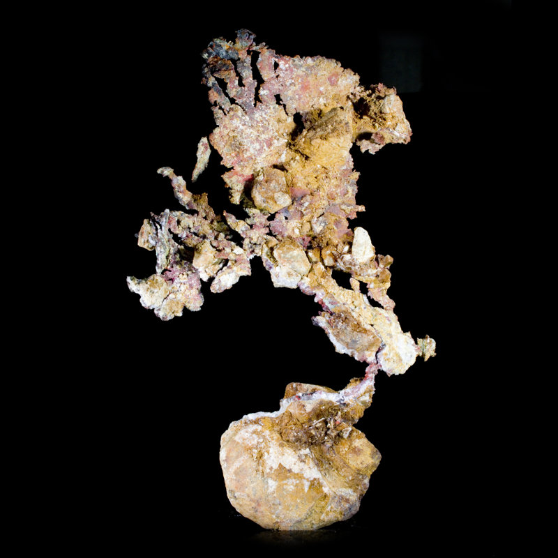 Native Copper on Matrix - Ray Mine, Arizona