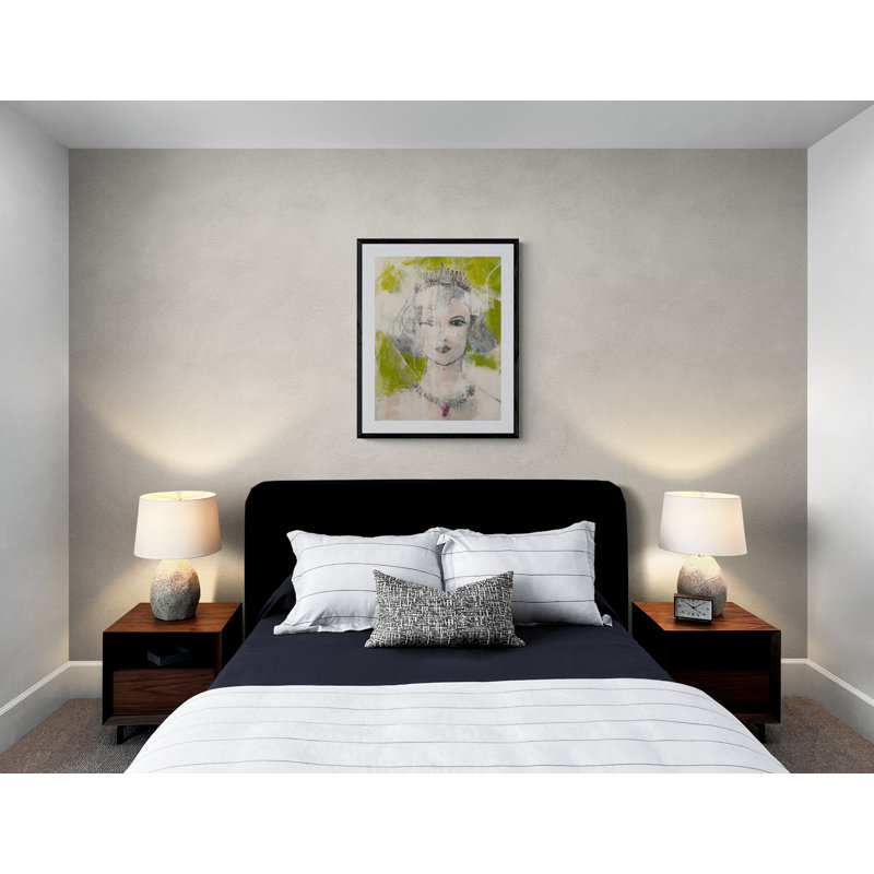 Queen Of Devine Encounters Print, Wrapped Canvas, No Mat, 32" H x 24" W