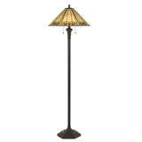 Bernards 60'' Matt Black Traditional Floor Lamp