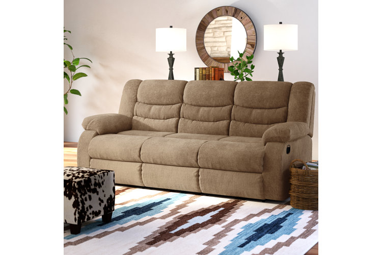 Drennan 87" Pillow Top Arm Reclining Sofa