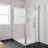 OVE Decors 54" x 32" Rectangle Shower Base Pan, White Acrylic, Hidden Side Drain, Reversible Design