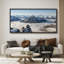 «Mountain Peak Above Sea of Clouds», art mural sur toile - Photographie de nature à couper le souffle pour un décor contemporain ou rustique-116517732-116517731