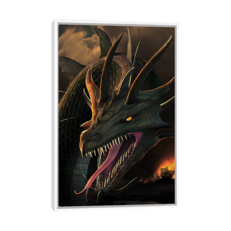 Annihilation by Vincent Hie - Print on Canvas, White Framed, 152.5 cm H x 101.5 cm W