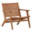 Chaise de patio en teck Alair